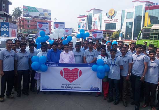 World heart Day rally2